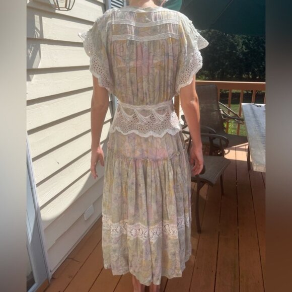 Free People Field of Dreams Maxi Top Dress - Picture 5 of 5